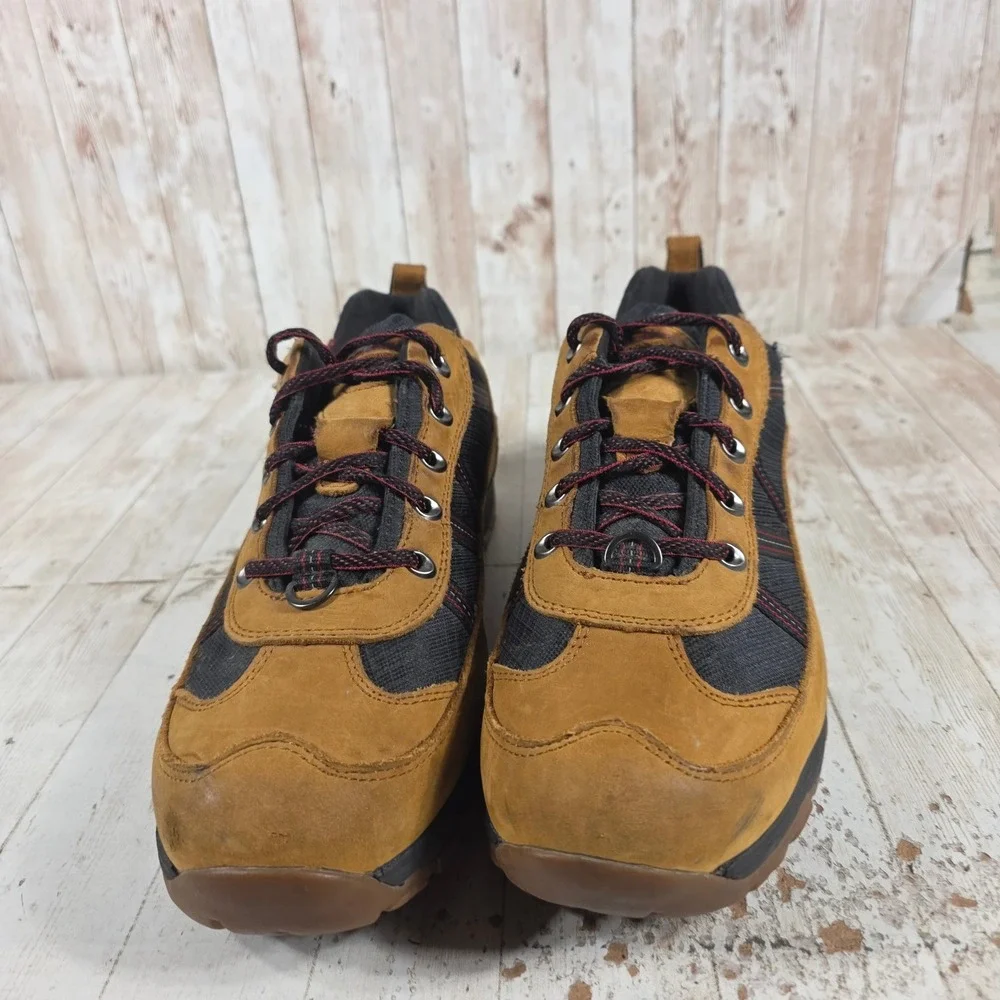 LL Bean Tek 2.5 Waterproof Hiking Shoes Mens 11 Wide Tan Black Primaloft 296513